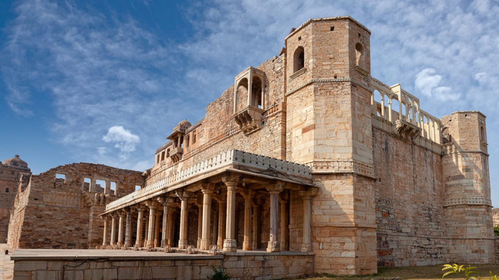 Rana Kumbha palace in Chittorgarh fort