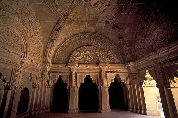 Interior of Man Mandir Palace, Gwalior Fort