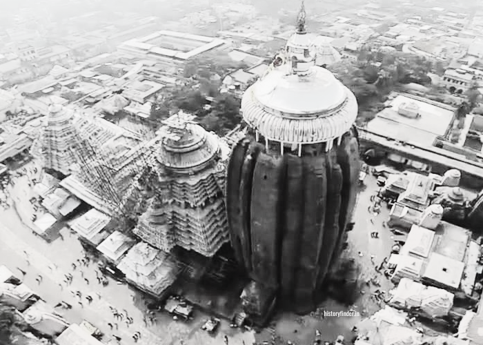 A top view of Puri Jagannath Temple Architecture | Historyfinder.in