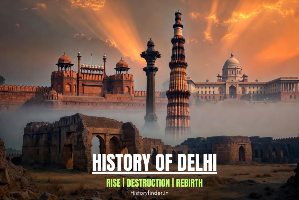 History of Delhi - Rise, Destruction, Rebirth | Historyfinder.in